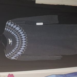 NWT.Charming Charlie Heather Grey Sweater Dress